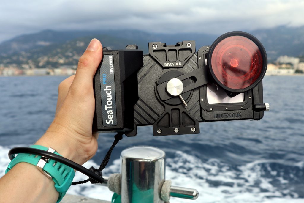 Caisson étanche téléphone, équipement photos sous-marines