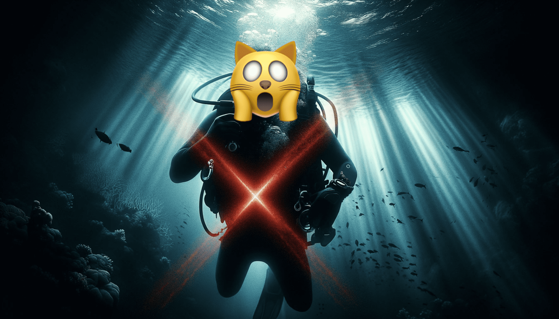 J'ai plongé sans stab