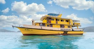 Le liveaboard Marco Polo de Sea Bees prêt pour une croisière plongée aux îles Similan