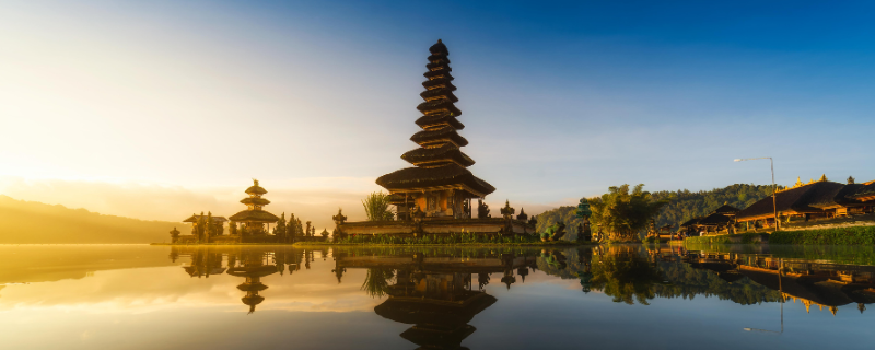 Temple balinais en Indonésie — destination de plongée Bali Asie du Sud-Est