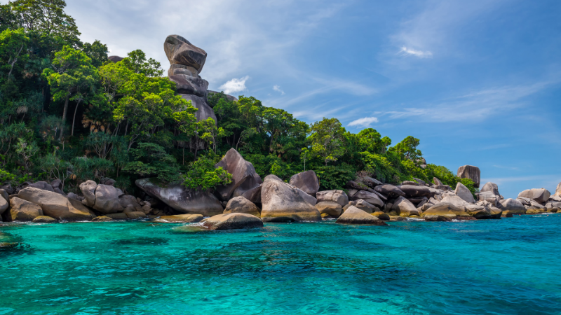 Îles Similan plongée mer d'Andaman Thaïlande