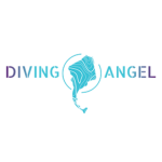 Logo du centre de plongée Diving Angel situé à Los Gigantes, Tenerife.